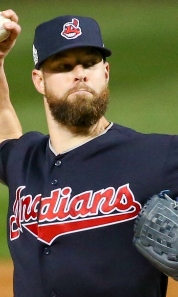 Indians ace says he scared a coyote off his property with a baseball to the backside